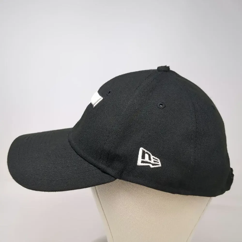 New Era Baseball Cap Black One Size Utah Jazz NBA Logo 9FORTY Strapback Hat